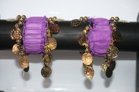 Bracelets,chevilles Violet Réf BC2