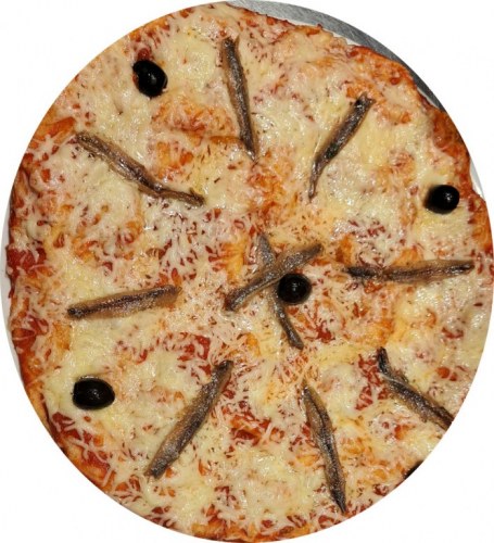 Pizza anchois 26 cm